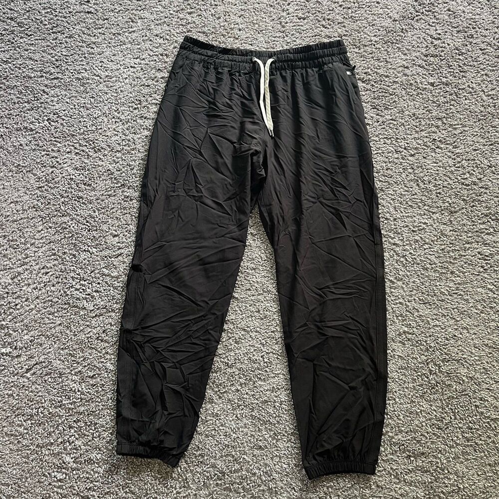 Vuori Black Track Joggers